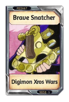 Brave Snatcher Digimon Xros Wars