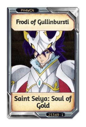 Frodi of Gullinbursti Saint Seiya: Soul of Gold