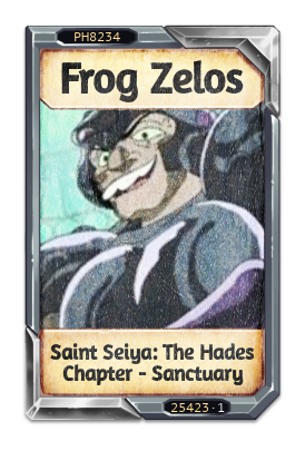 Frog Zelos Saint Seiya: The Hades Chapter - Sanctuary