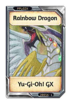 Rainbow Dragon Yu-Gi-Oh! GX