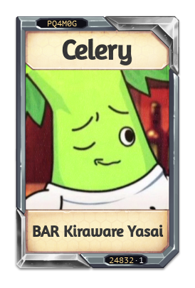 Celery BAR Kiraware Yasai