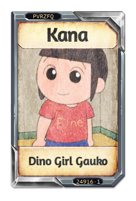 Kana Dino Girl Gauko