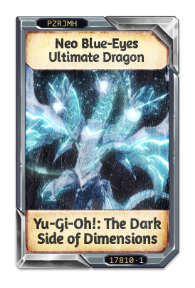 Neo Blue-Eyes Ultimate Dragon Yu-Gi-Oh!: The Dark Side of Dimensions