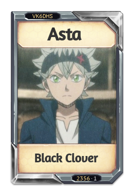 Asta Black Clover