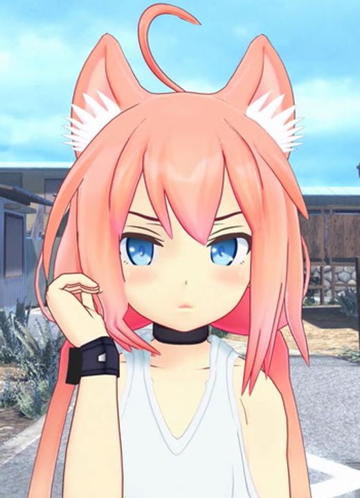 Hinata Nekomiya Virtual-san Looking