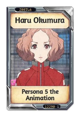 Haru Okumura Persona 5 the Animation