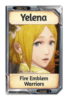 Yelena Fire Emblem Warriors