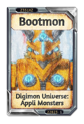 Bootmon Digimon Universe: Appli Monsters