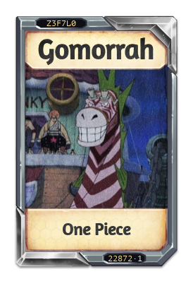 Gomorrah One Piece