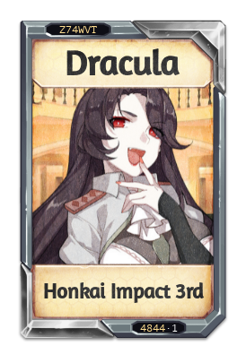 Dracula Honkai Impact 3rd