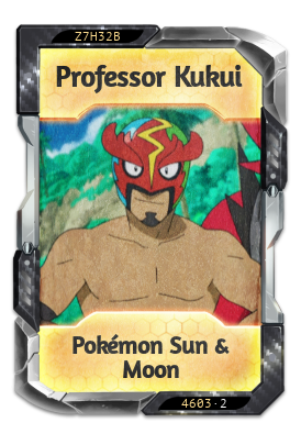 Professor Kukui Pokémon Sun & Moon