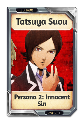 Tatsuya Suou Persona 2: Innocent Sin