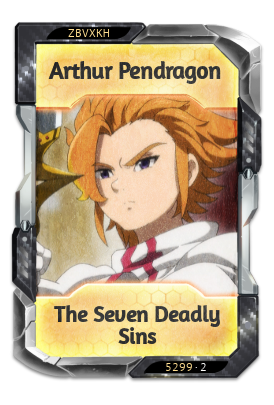 Arthur Pendragon The Seven Deadly Sins