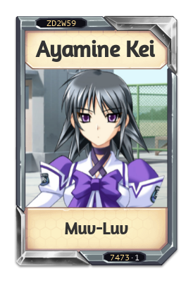 Ayamine Kei Muv-Luv