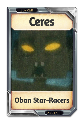 Ceres Oban Star-Racers