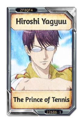 Hiroshi Yagyuu The Prince of Tennis