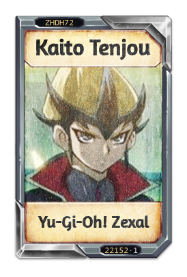 Kaito Tenjou Yu-Gi-Oh! Zexal