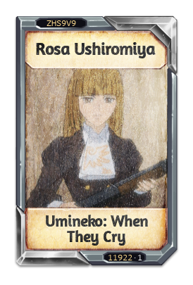 Rosa Ushiromiya Umineko: When They Cry