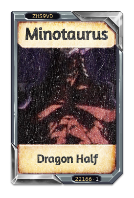 Minotaurus Dragon Half