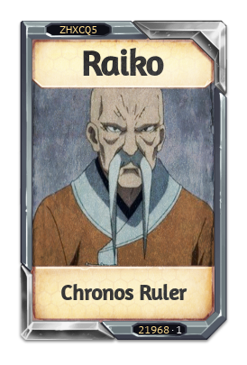 Raiko Chronos Ruler