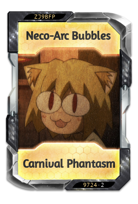 Neco-Arc Bubbles Carnival Phantasm