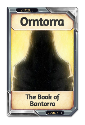 Orntorra The Book of Bantorra