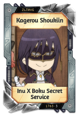 Kagerou Shoukiin Inu X Boku Secret Service