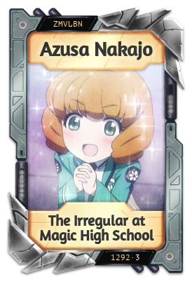 Azusa Nakajo The Irregular at Magic High School