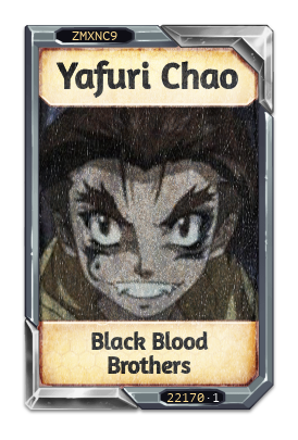 Yafuri Chao Black Blood Brothers