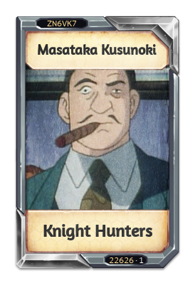 Masataka Kusunoki Knight Hunters