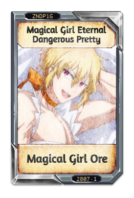 Magical Girl Eternal Dangerous Pretty Magical Girl Ore