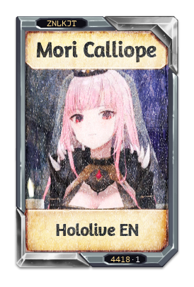 Mori Calliope Hololive EN