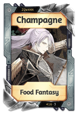 Champagne Food Fantasy