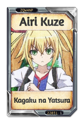 Airi Kuze Kagaku na Yatsura