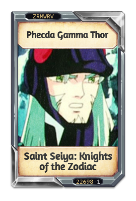 Phecda Gamma Thor Saint Seiya: Knights of the Zodiac