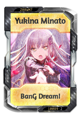 Yukina Minato BanG Dream!