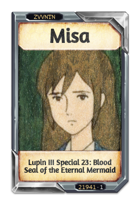 Misa Lupin III Special 23: Blood Seal of the Eternal Mermaid