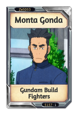 Monta Gonda Gundam Build Fighters