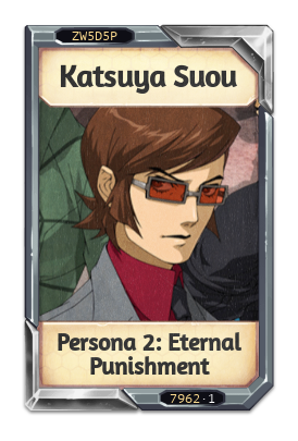 Katsuya Suou Persona 2: Eternal Punishment