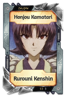 Honjou Kamatari Rurouni Kenshin