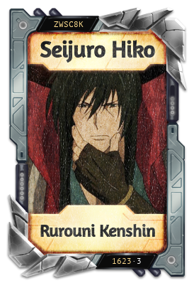 Seijuro Hiko Rurouni Kenshin