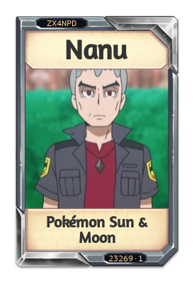 Nanu Pokémon Sun & Moon