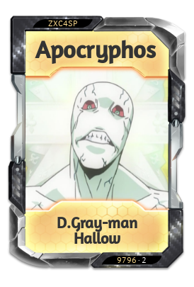 Apocryphos D.Gray-man Hallow