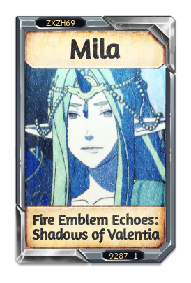 Mila Fire Emblem Echoes: Shadows of Valentia