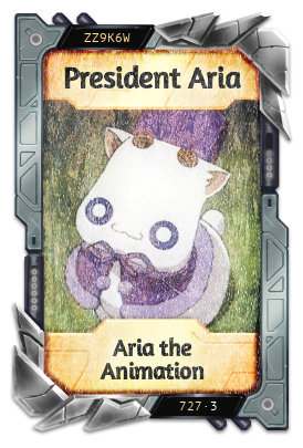 President Aria Aria the Animation